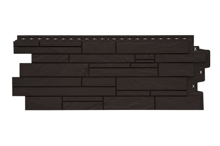 Фасадная панель Grand Line Скала Classic, Шоколадный купить в Нижнем Новгороде