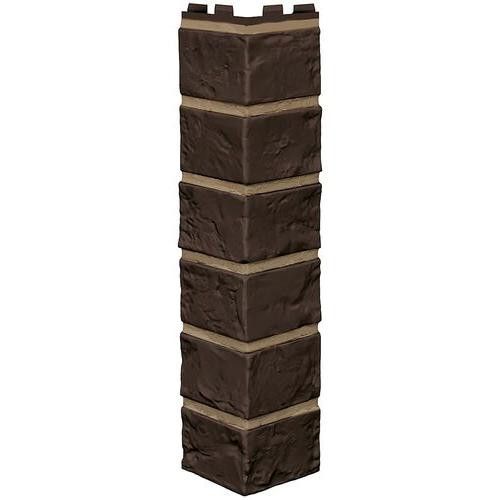 Угол наружный ТЕХНОНИКОЛЬ Оптима Кирпич, Тёмно-коричневый купить в Нижнем Новгороде