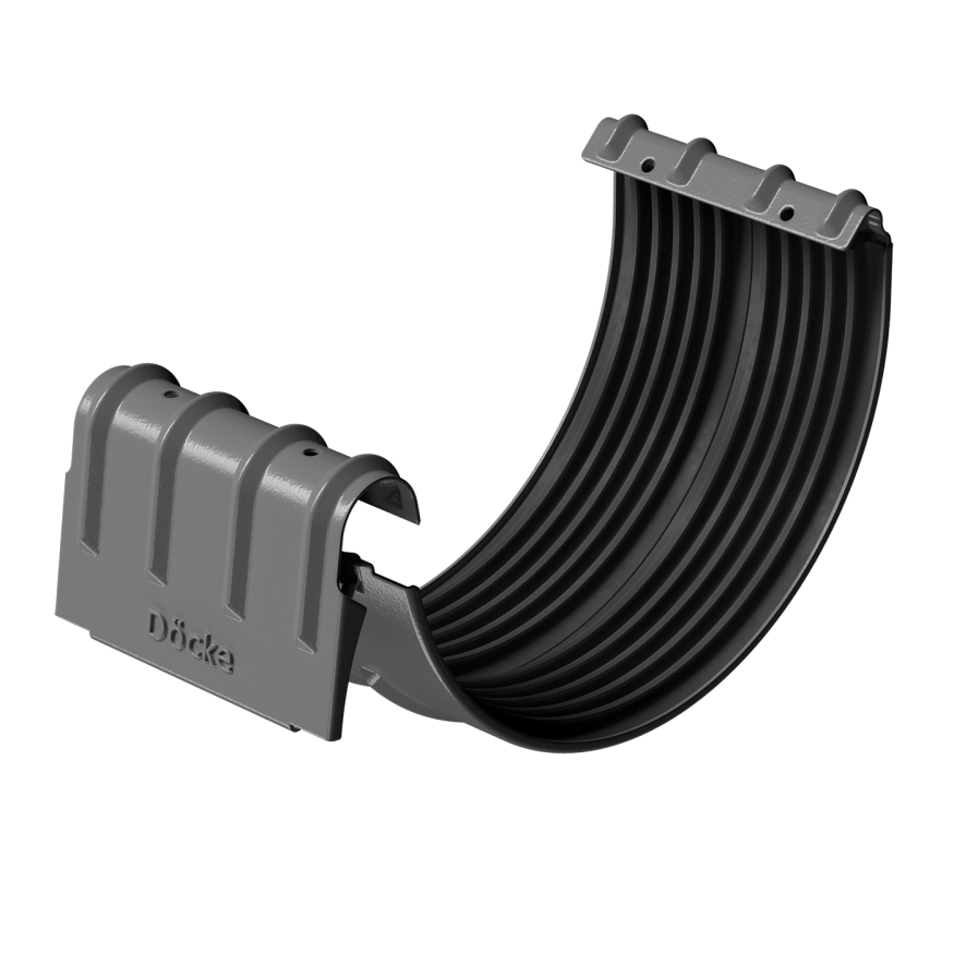 Соединитель желобов Docke Stal Premium, Цвет графит купить в Нижнем Новгороде