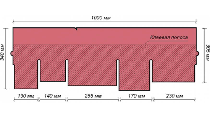Гибкая черепица KATEPAL AMBIENT в дизайне арабского дерева купить в Нижнем Новгороде
