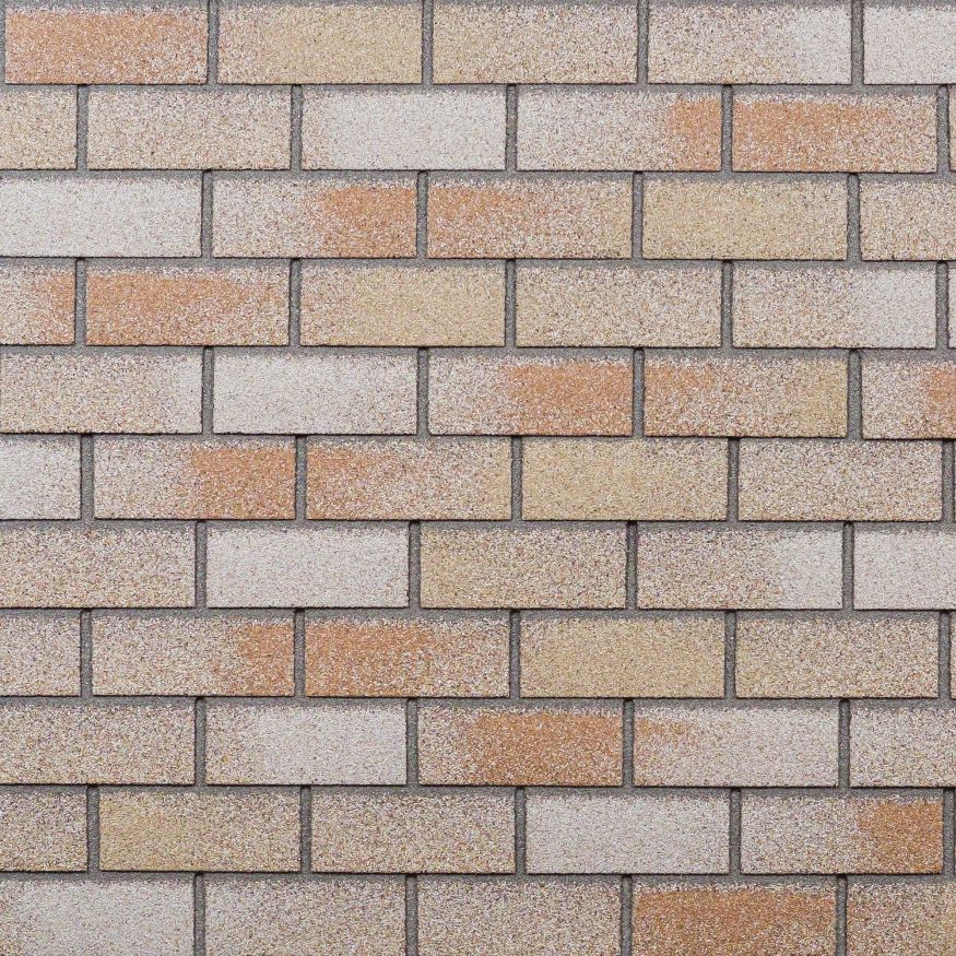 Фасадная битумная плитка Технониколь HAUBERK кирпич Каталонский, 2.2 кв.м. купить в Нижнем Новгороде