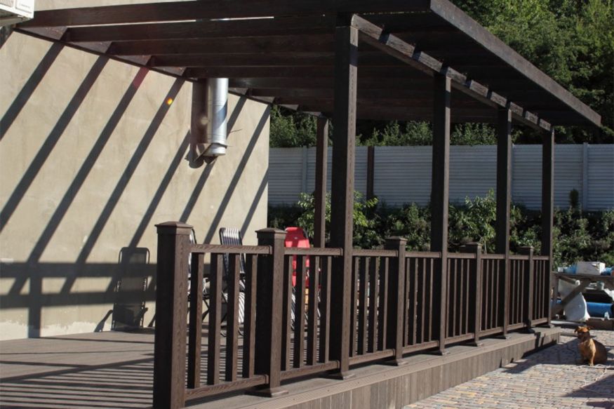 Комплект ограждения Holzhof Венге купить в Нижнем Новгороде