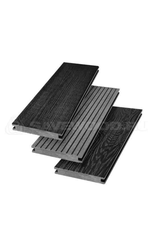 Террасная доска ДПК SaveWood, SW Fraxinus (R), Черный купить в Нижнем Новгороде