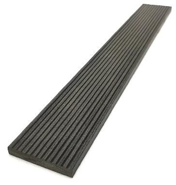 Декоративная торцевая планка NanoWood в цвете антрацит купить в Нижнем Новгороде