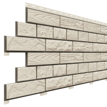 Фасадные панели Доломит, Кирпич Москва, Мраморный