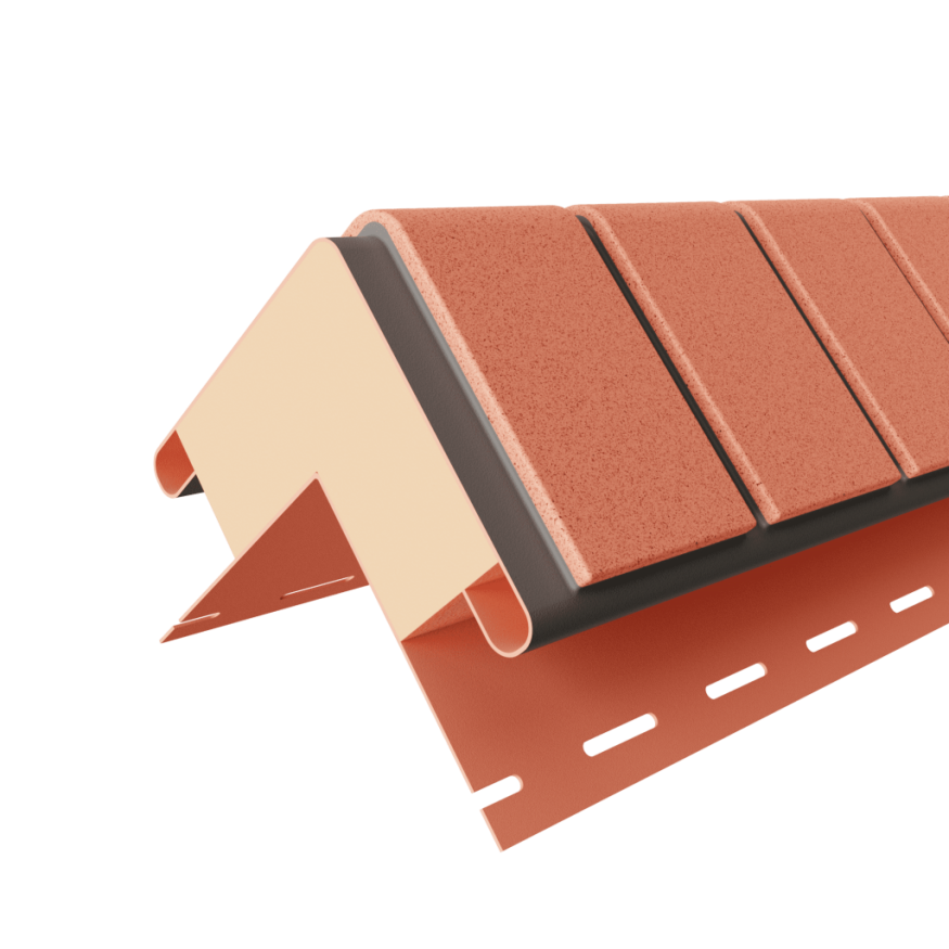 Термоугол Доломит «Кирпич» 20мм, Красный купить в Нижнем Новгороде