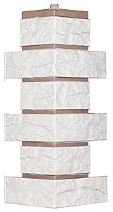 Угол T-Сайдинг, Кирпич Лондон Брик Белый купить в Нижнем Новгороде