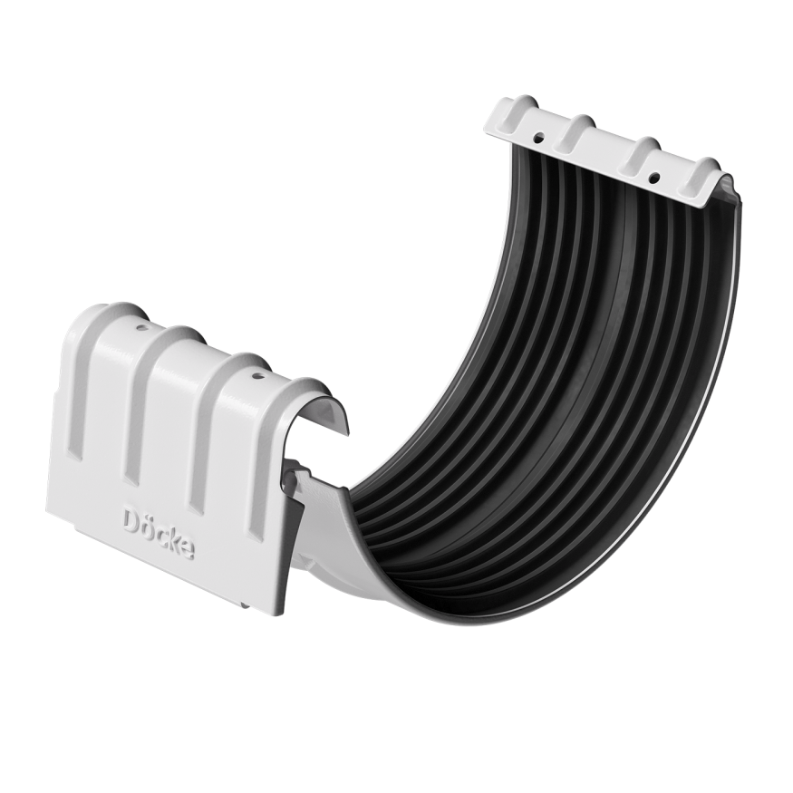 Соединитель желобов Docke Stal Premium, цвет Пломбир купить в Нижнем Новгороде