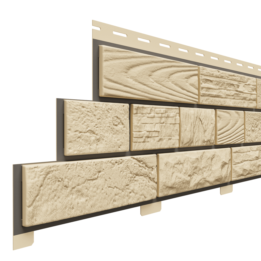 Фасадные панели Доломит, Кирпич Москва, Кремниевый купить в Нижнем Новгороде