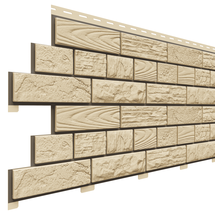 Фасадные панели Доломит, Кирпич Москва, Кремниевый купить в Нижнем Новгороде