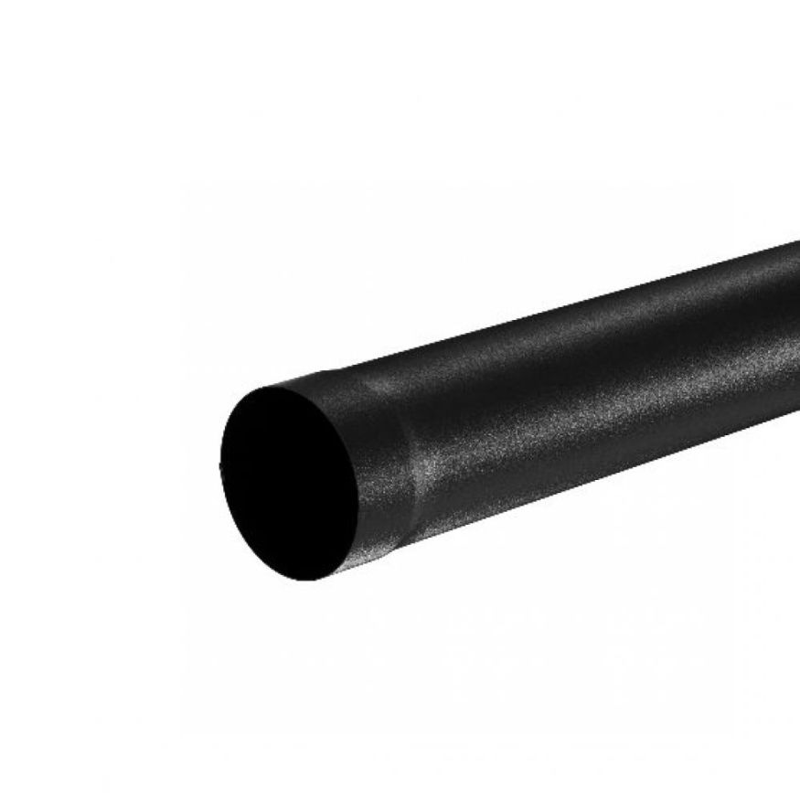 Водосточная труба Aquasystem, RAL 9005 Черный, 1.00м, 125/90 купить в Нижнем Новгороде