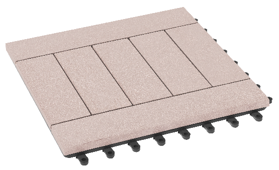 Модульный паркет ДПК GRINDERDECO Комфорт 5 Светлый дуб купить в Нижнем Новгороде