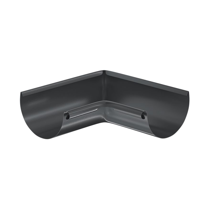 Угол желоба внутренний 90° Aquasystem, RAL 7024 Тёмно-серый 125/90 купить в Нижнем Новгороде