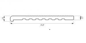 Ступени из ДПК WOODVEX Select Графит купить в Нижнем Новгороде