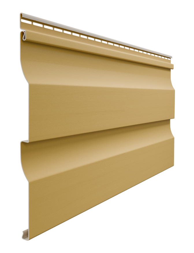 Виниловый сайдинг Docke, Корабельный брус D4.5D, Карамель купить в Нижнем Новгороде