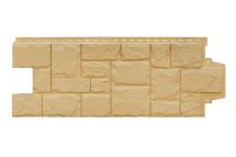 Фасадные панели Grand Line, Крупный камень Classic, Песочный