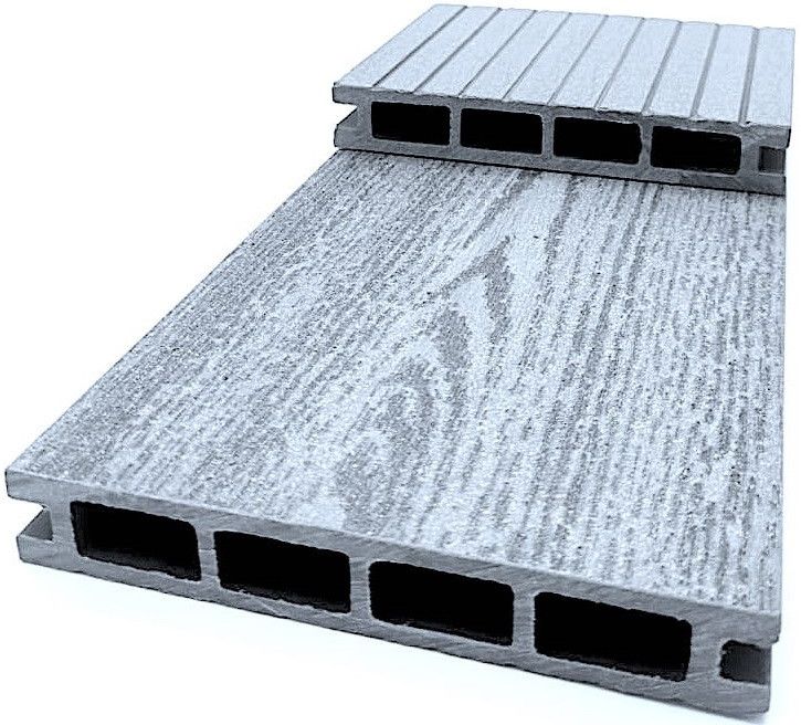 Террасная доска NanoWood «Эко Классик» Серый купить в Нижнем Новгороде