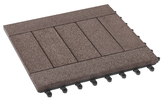 Модульный паркет ДПК GRINDERDECO Комфорт 5 Вековая древесина Венге купить в Нижнем Новгороде