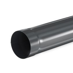 Труба водосточная 3000мм Aquasystem, PU MATT, RAL 7024 Тёмно-серый 125/90