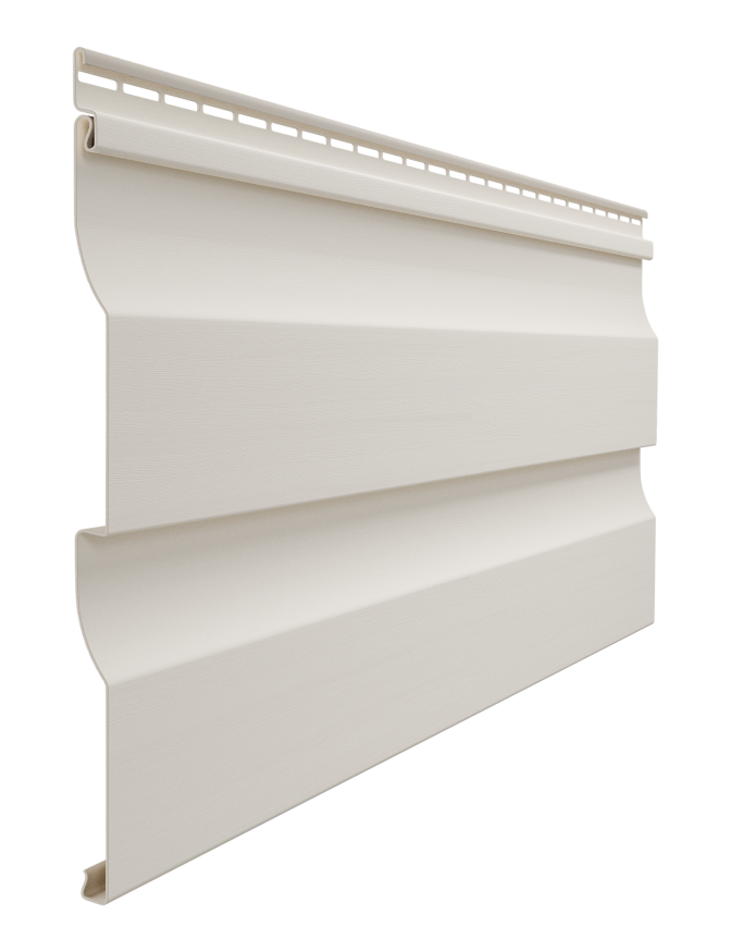 Виниловый сайдинг Docke, Корабельный брус D4.5D, Пломбир купить в Нижнем Новгороде