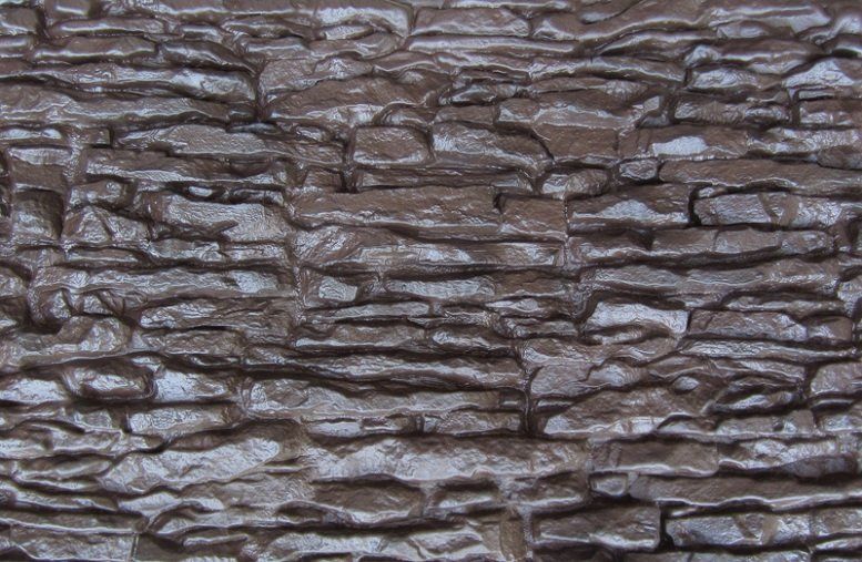 Фасадная панель Аэлит Пласт крупного формата, коричневая. купить в Нижнем Новгороде