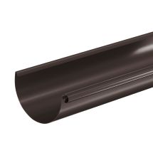 Желоб водосточный Aquasystem, PU MATT, RAL 8017 Темно Коричневый 125/90