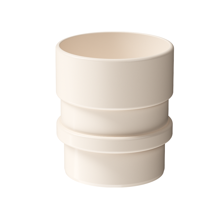 Муфта соединительная для водостока Docke Lux, Латте купить в Нижнем Новгороде