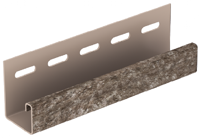 J-планка Ю-Пласт Стон Хаус Кварцит, Коричневый купить в Нижнем Новгороде