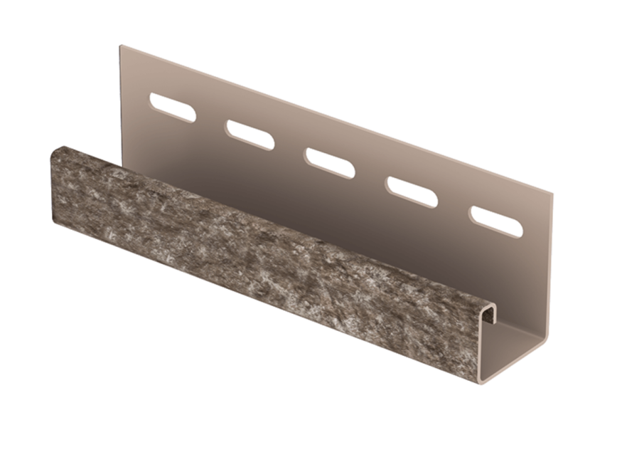 J-планка Ю-Пласт Стон Хаус Кварцит, Коричневый купить в Нижнем Новгороде