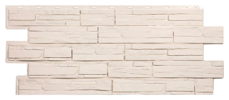 Фасадная панель T-Сайдинг, Альпийская Сказка ЭКО-1 Белый купить в Нижнем Новгороде