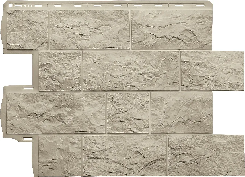 Фасадная панель Альта-Профиль, Туф ЭКО, Кремовый купить в Нижнем Новгороде