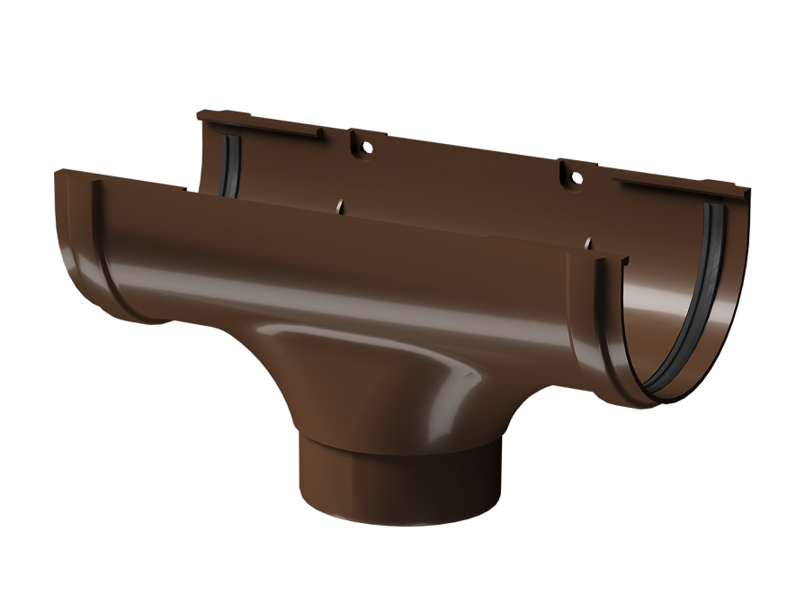 Водосточная воронка Docke Premium, цвет Каштан купить в Нижнем Новгороде