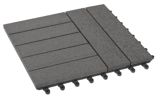 Модульный паркет ДПК GRINDERDECO Комфорт 4 Цвет серый базальт купить в Нижнем Новгороде