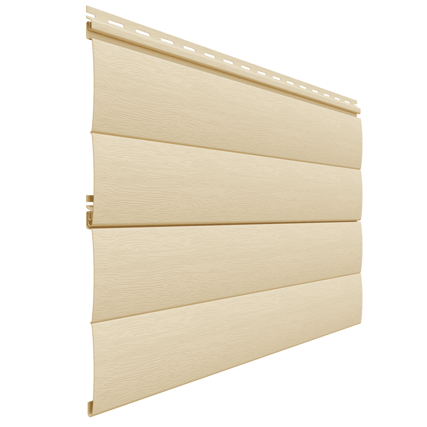 Виниловый сайдинг Доломит, Блок-Хаус, Шампань купить в Нижнем Новгороде