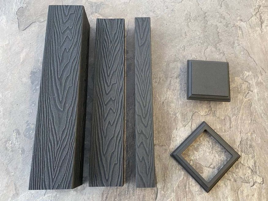 Перила для ограждений из ДПК EasyDecking, Wood-X, Черное дерево купить в Нижнем Новгороде