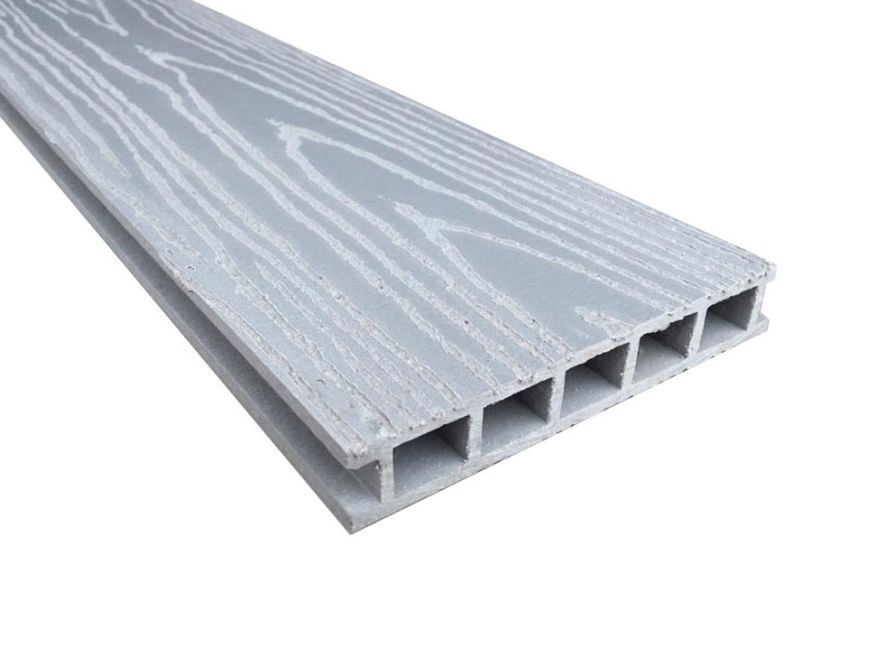 Террасная доска Faynag Premium BOGNATO Серебристая из ДПК купить в Нижнем Новгороде