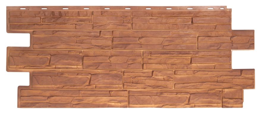 Фасадная панель T-Сайдинг, Альпийская сказка ЭКО-2 Орех купить в Нижнем Новгороде