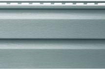 Виниловый сайдинг Альта Классика, 3.66 м, цвет серо-голубой.