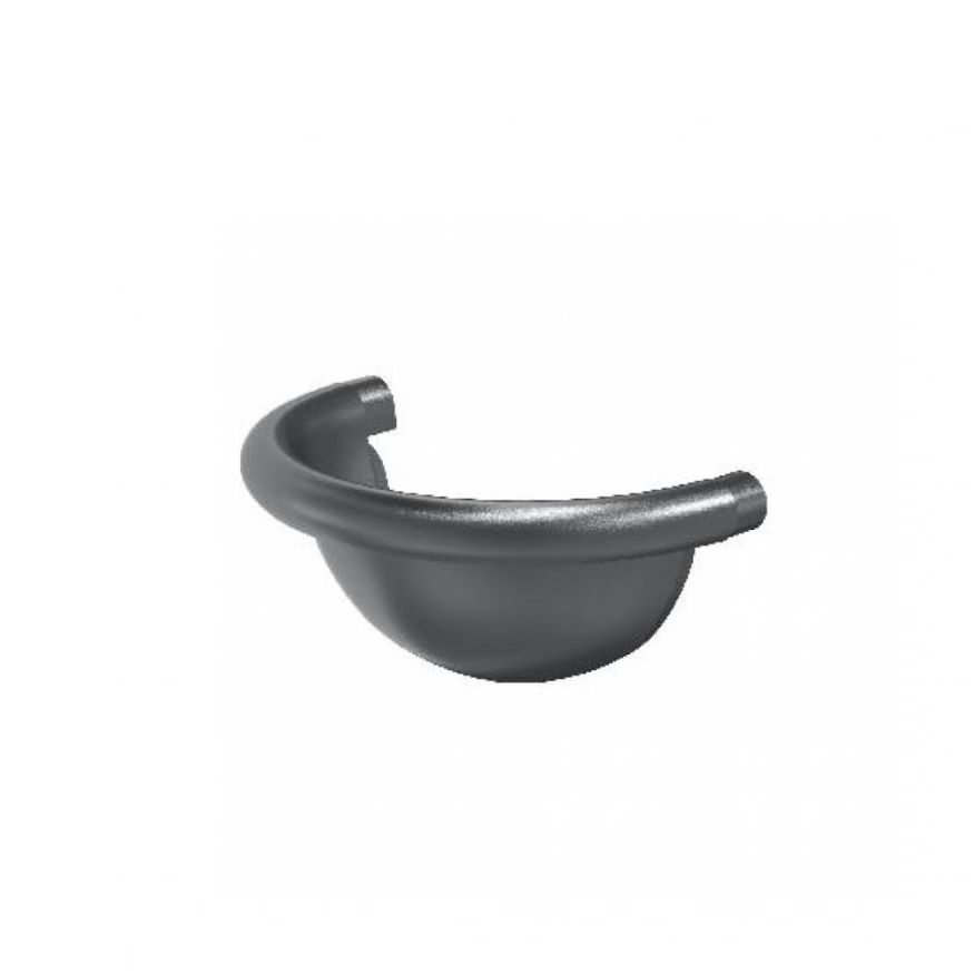 Заглушка полукруглая универсальная Aquasystem RR 23 Маренго матовая 150/100 купить в Нижнем Новгороде