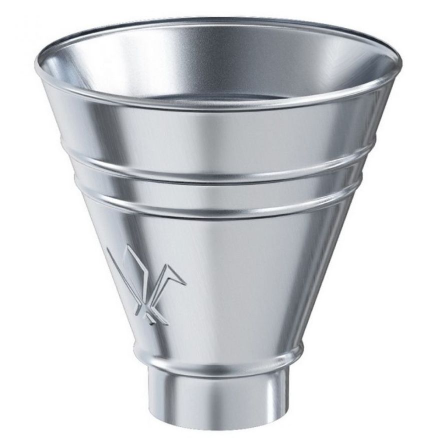 Водосборная воронка круглая Aquasystem, оцинкованный металл 150/100 купить в Нижнем Новгороде