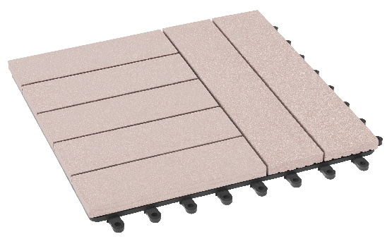 Модульный паркет ДПК GRINDERDECO Комфорт 4 Светлый дуб купить в Нижнем Новгороде