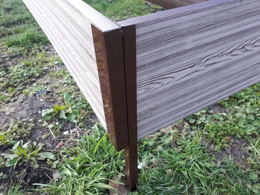 Угловой металлический элемент 90° для доски 300х30 мм Holzhof купить в Нижнем Новгороде