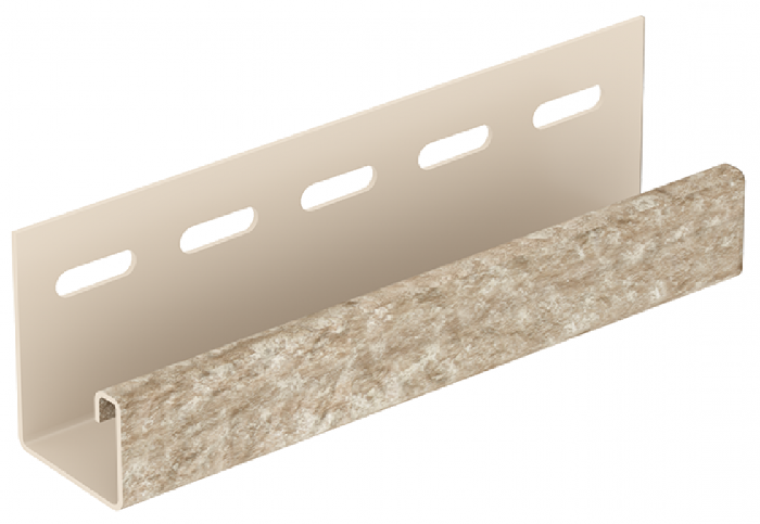 J-планка Ю-Пласт Стон Хаус Кварцит, Светло-Бежевый купить в Нижнем Новгороде