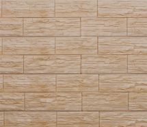 Фасадная панель Доломит, Песчаник Кубани, Кремовый оттенок.