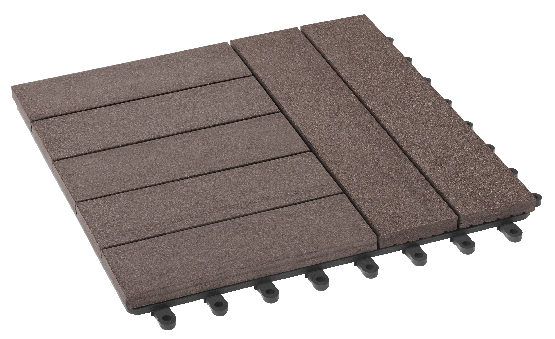 Модульный паркет ДПК GRINDERDECO Комфорт 4 в цвете Венге купить в Нижнем Новгороде