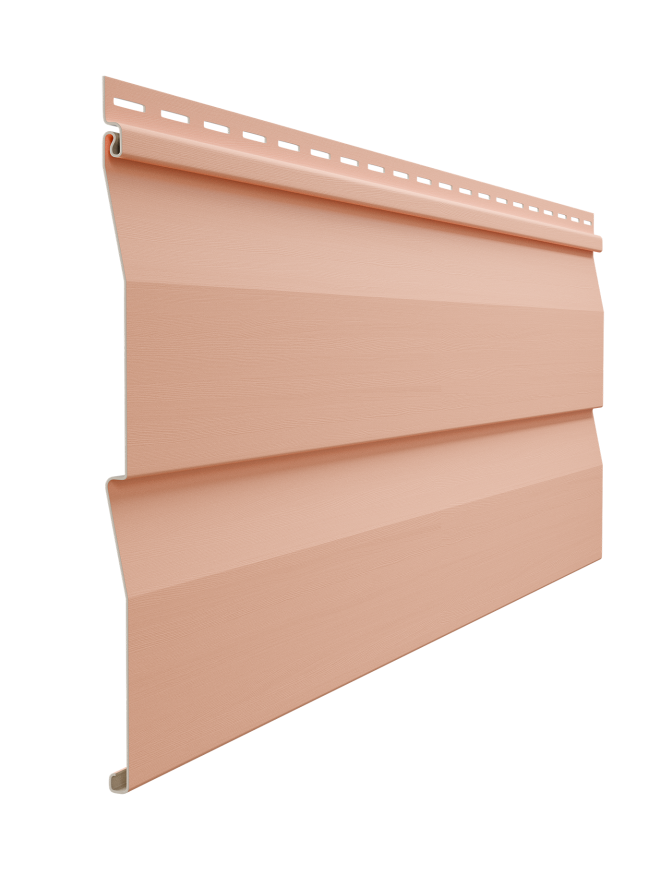 Виниловый сайдинг Docke, Корабельный брус D4.5DL STANDARD, Персик купить в Нижнем Новгороде