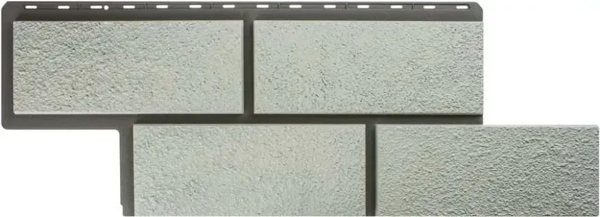 Фасадная панель Альта-Профиль Неаполитанский камень Белый купить в Нижнем Новгороде