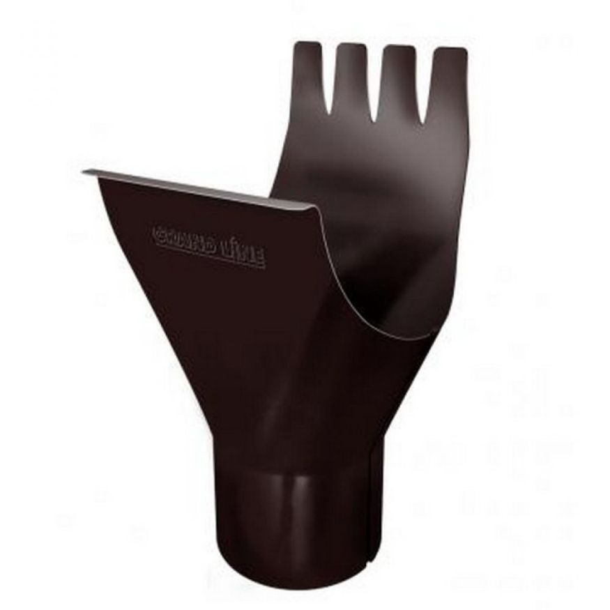 Водосточная воронка Grand Line, коричневая (RAL 8017) купить в Нижнем Новгороде