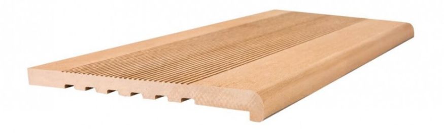 Ступени из ДПК NanoWood - Карамельные полнотелые купить в Нижнем Новгороде