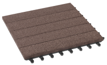 Модульный паркет ДПК GRINDERDECO Комфорт 3 Цвет Шоколад